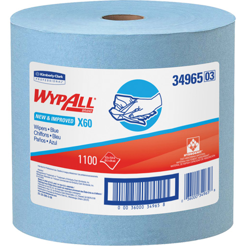 Chiffons X60, Tout usage, 13-1/2" lo x 12-1/2" la Pronet Distribution