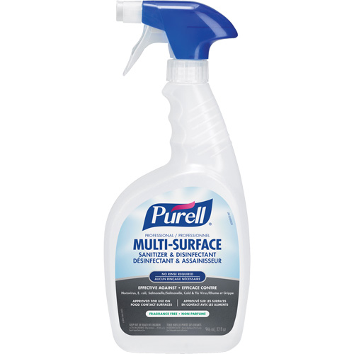 Produit d&eacute;sinfectant professionnel pour toutes surfaces, 946 ml, Bouteille &agrave; g&acirc;chette Pronet Distribution