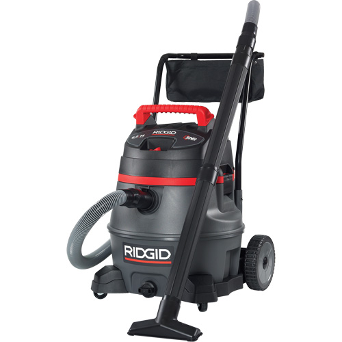 NXT Industrial Vacuum with Cart, Wet-Dry, 6 HP, 14 US Gal. (53 Litres) Pronet Distribution