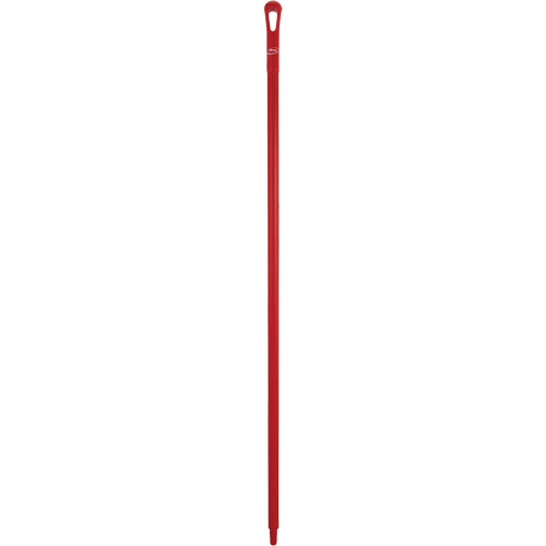 Manche ultra hygi&eacute;nique, Balai/Grattoir/Raclette, Rouge, Ergonomique, 59" lo Pronet Distribution