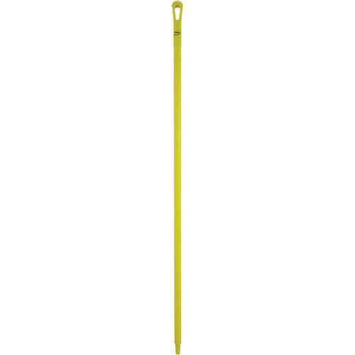 Ultra Hygiene Handle, Broom/Scraper/Squeegee, Yellow, Ergonomic, 59" L Pronet Distribution