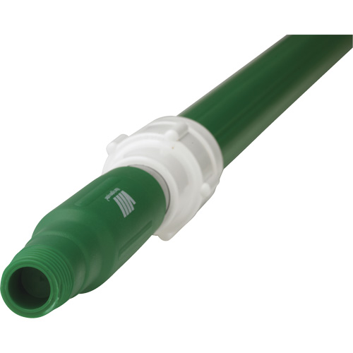 Deck Scrub Handle, Brush/Pad Holder, Green, Telescopic, 62"-113" L Pronet Distribution