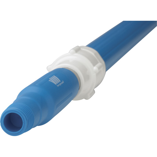 Manche de brosse pour plateforme, Brosse/Support &agrave; tampon, Bleu, T&eacute;lescopique, 62"-113" lo Pronet Distribution