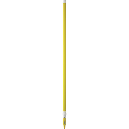 Manche de brosse pour plateforme, Brosse/Support &agrave; tampon, Jaune, T&eacute;lescopique, 62"-113" lo Pronet Distribution