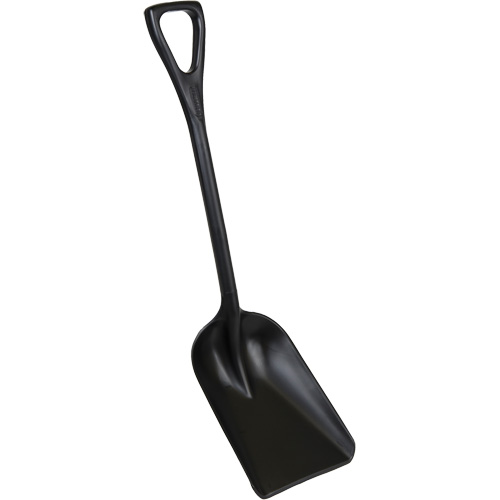 Pelle hygi&eacute;nique monopi&egrave;ce, Lame 10" x 6", Longueur de 37-1/2", Plastique, Noir Pronet Distribution