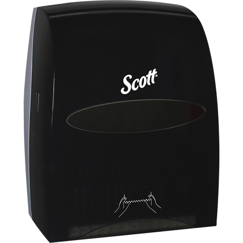 Distributeur d'essuie-mains Essential de Scott, Manuel/Sans contact, 12,63" la x 10,2" p x 16,13" h Pronet Distribution
