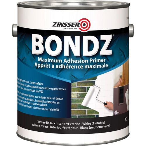 Bondz&reg; Maximum Adhesion Primer, 3.78 L, Gallon, White Pronet Distribution