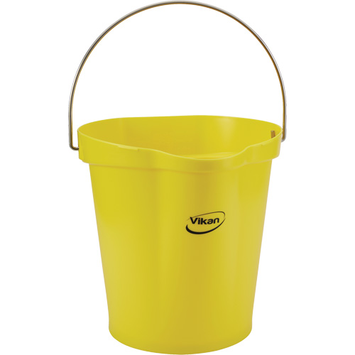 Food Hygiene Bucket, Yellow, 3 US gal. Pronet Distribution