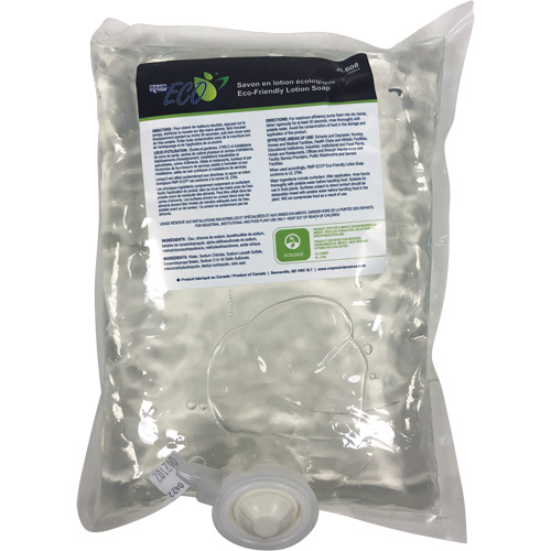 Savon &agrave; main hydratant &eacute;cologique, Liquide, 1 L, Sans parfum Pronet Distribution