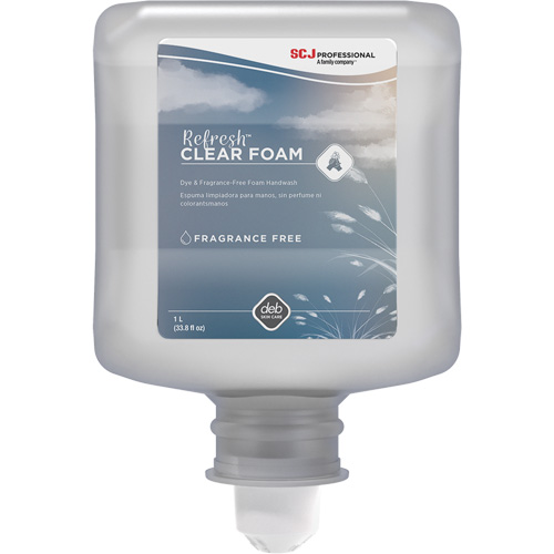 Refresh Clear Handwash, Foam, 1 L, Unscented Pronet Distribution