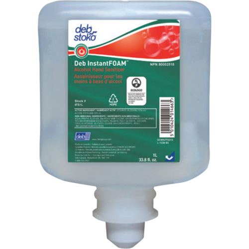 InstantFoam&reg; Hand Sanitizer, 1000 ml, Refill, 70% Alcohol Pronet Distribution