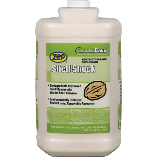 Nettoyant surpuissant pour les mains Shell Shock, Cr&egrave;me, 3,78 L, Cruche, Parfum&eacute; Pronet Distribution