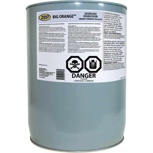 D&eacute;graissant industriel et nettoyant pour graffitis Big Orange, 20 L Pronet Distribution
