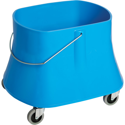 Seau pour vadrouille Champ, Capacit&eacute; de 10 gal. US (40 pintes), Bleu Pronet Distribution