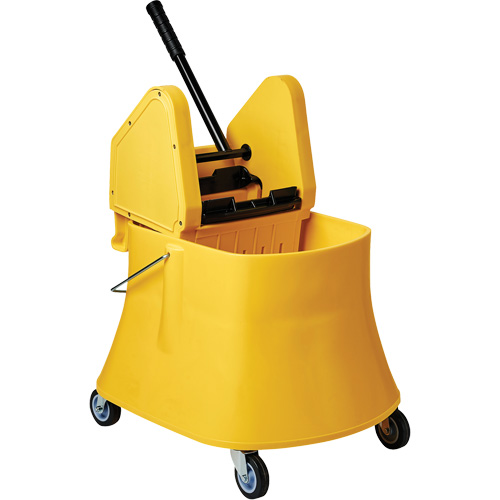 Champ Bucket & Wringer Combo, Down Press, 7.5 US Gal. (30 Quarts), Yellow Pronet Distribution