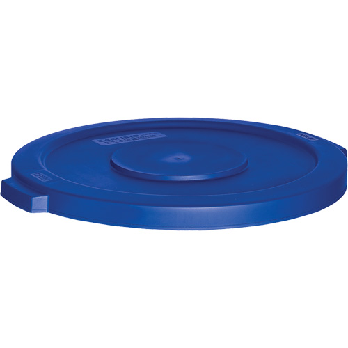 Waste Container Lid, Flat Lid, Plastic, Fits Container Size: 22" Dia. Pronet Distribution