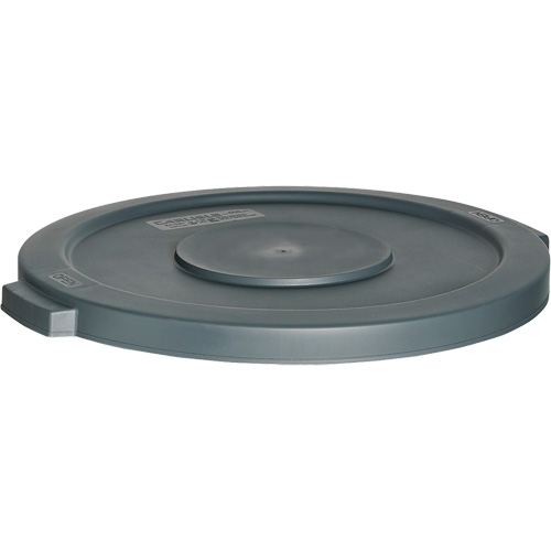 Couvercle pour contenant &agrave; d&eacute;chets, Couvercle plat, Plastique, Convient aux contenants 24" dia. Pronet Distribution