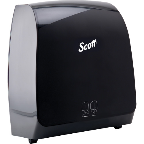 Distributeur de serviettes en rouleaux durs Scott Pro, &eacute;lectronique/Sans contact, 12,66" la x 9,18" p x 16,44" h Pronet Distribution
