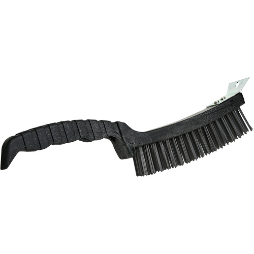 Brosse, Acier, 4 x 17 rangs de fils, Longueur 12" Pronet Distribution