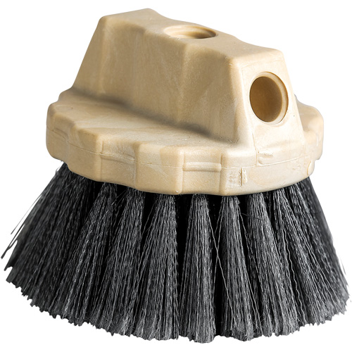 Brosse pour fen&ecirc;tres &agrave; soies fleur&eacute;es, 5" l, Soies Polypropyl&egrave;ne, Gris Pronet Distribution