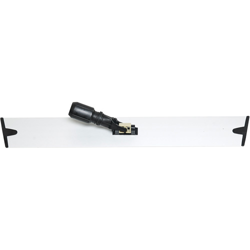 Support de vadrouille &agrave; &eacute;pousseter en microfibres &agrave; boucles et crochets, 24", Aluminium Pronet Distribution