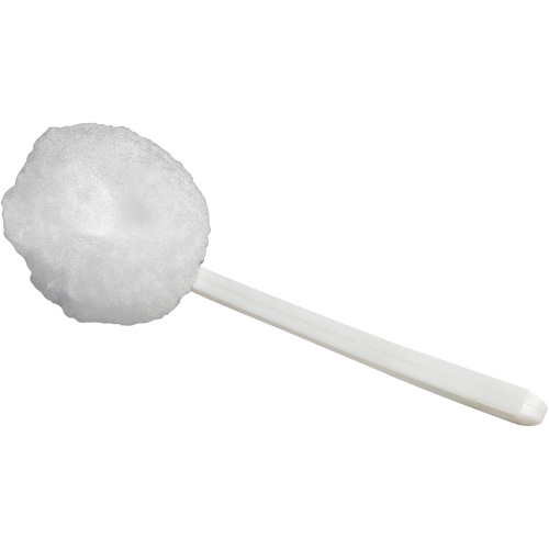Bowl Swab Cleaning Brush, 12" L, Acrylic Bristles, White Pronet Distribution
