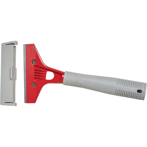 Small Scraper, Steel Blade, 4" Wide, Plastic Handle Pronet Distribution