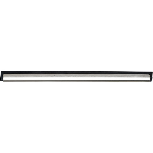 Window Squeegee Channel and Rubber, 18", Rubber, Stainless Steel Frame Pronet Distribution
