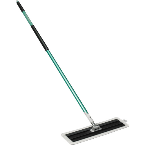 Vadrouille &agrave; t&ecirc;te plate avec support pour tampon Easy Scrub Pronet Distribution
