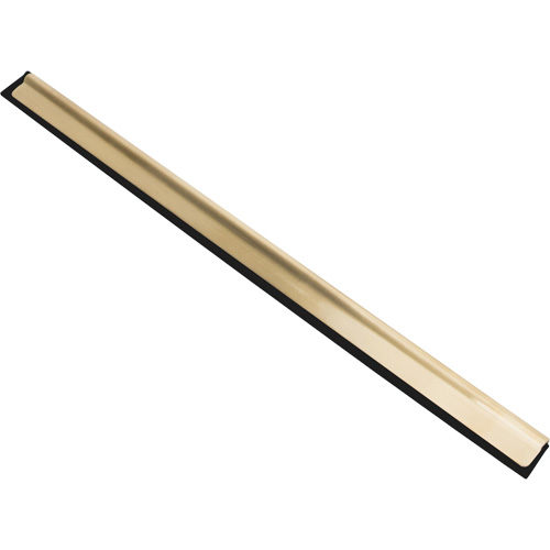 Window Squeegee Blade, 14", Rubber, Brass Frame Pronet Distribution