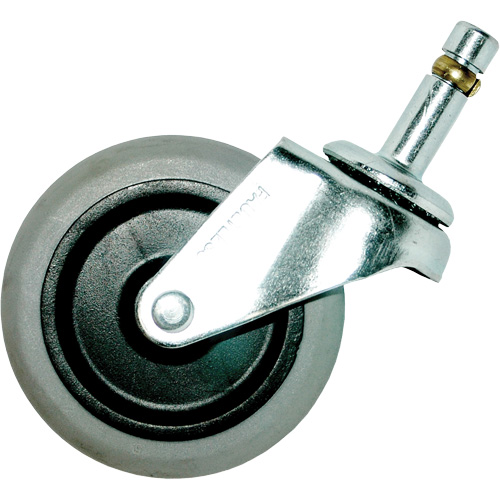 Replacement Stem Swivel Caster for Receptacle Dolly Pronet Distribution
