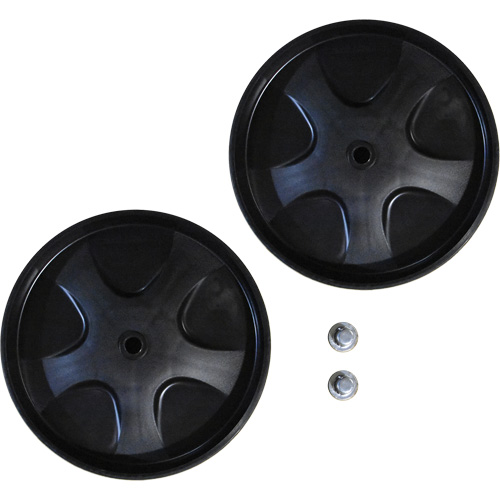 Replacement Wheels & Push Caps for Waste Dolly Pronet Distribution
