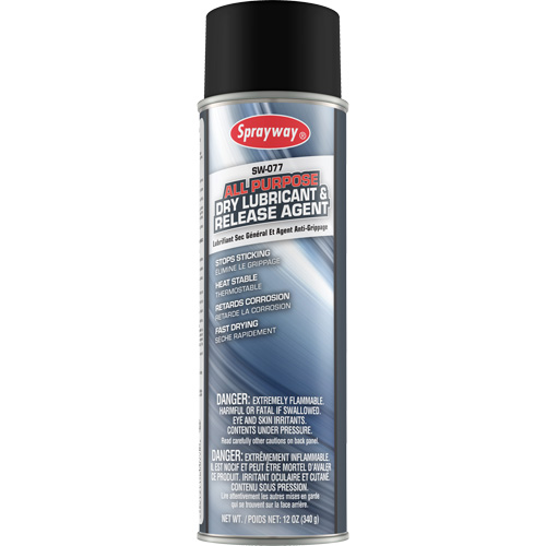 Lubrifiant &agrave; la silicone de calibre industriel, Canette a&eacute;rosol Pronet Distribution