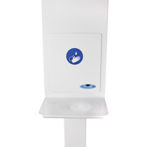 Support universel pour distributeur de d&eacute;sinfectant pour les mains Pronet Distribution