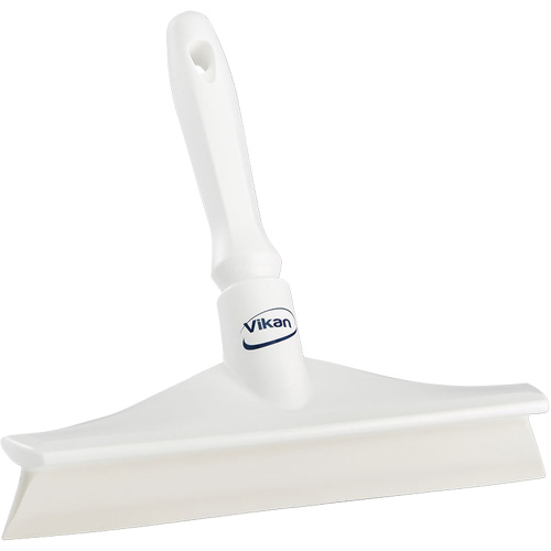 Raclette ultra hygi&eacute;nique pour paillasse, 10", Blanc Pronet Distribution
