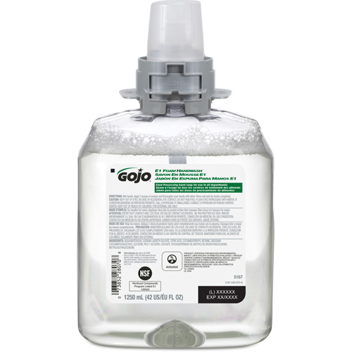 Savon pour les mains FMX-12 E1, Mousse, 1250 ml, Sans parfum Pronet Distribution