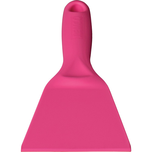 Plastic Scraper, Pink, 3" W x 8" L Pronet Distribution