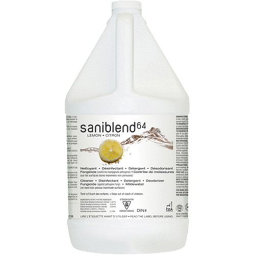 Nettoyant d&eacute;sinfectant SaniBlend 64, 4 L, Cruche Pronet Distribution