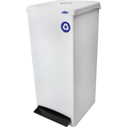 Foot Operated Waste Receptacle, Steel, 25 US gal. Pronet Distribution