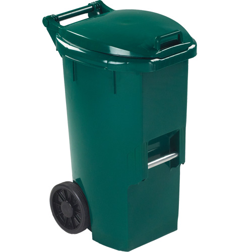 Organic Waste Green Bin, Plastic, 12 US gal. Pronet Distribution