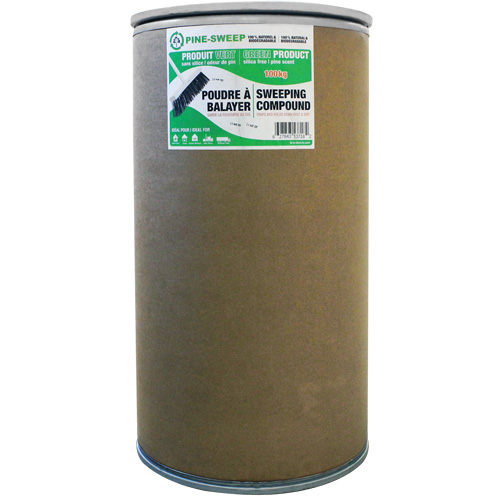 Compos&eacute; de balayage Pine Sweep Dust Buster, Baril, 220,46 lb (100 kg) Pronet Distribution