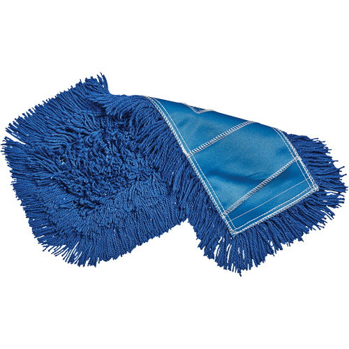 Vadrouille &agrave; &eacute;pousseter &eacute;conomique, Style &agrave; enfiler, Fil, 18" lo x 5" la Pronet Distribution