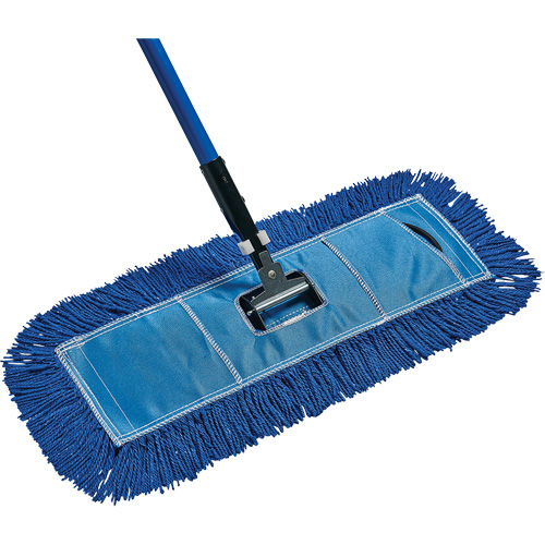 Vadrouille &agrave; &eacute;pousseter &eacute;conomique, Style &agrave; enfiler, Fil, 18" lo x 5" la Pronet Distribution