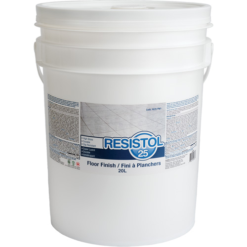 Resistol 25 Floor Finish, 20 L, Pail Pronet Distribution