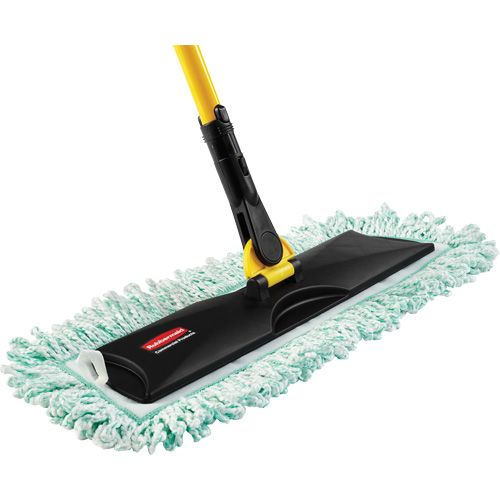 Hygen Fringed Dust Pad, Hook and Loop Style, Microfibre, 40" L x 9" W Pronet Distribution