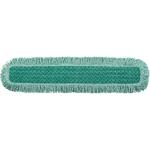 Hygen Fringed Dust Pad, Hook and Loop Style, Microfibre, 40" L x 9" W Pronet Distribution