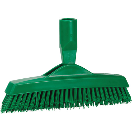 Grout Brush, Stiff Bristles, 9-1/4" Long, Green Pronet Distribution