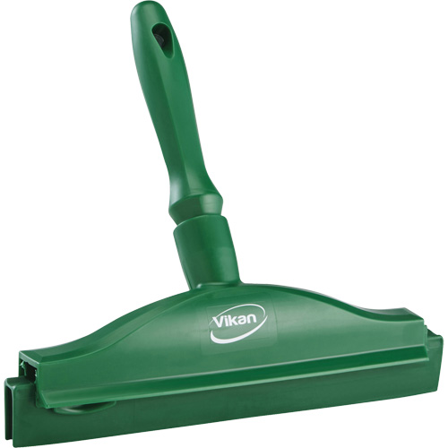 Raclette &agrave; lame double ultra hygi&eacute;nique, 10", Vert Pronet Distribution