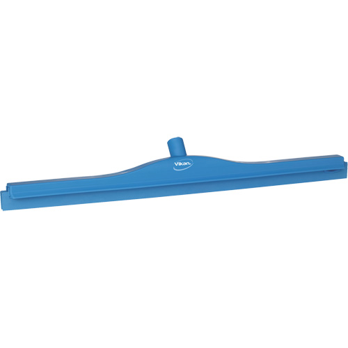 Raclette &agrave; lame double ultra hygi&eacute;nique, 28", Bleu Pronet Distribution