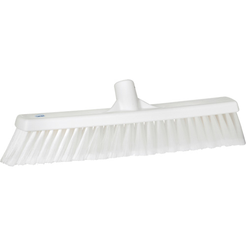 Balai-brosse pour particules fines, Crins Fin/&agrave; bout ouvrant, 16-1/4", Polypropyl&egrave;ne, Blanc Pronet Distribution